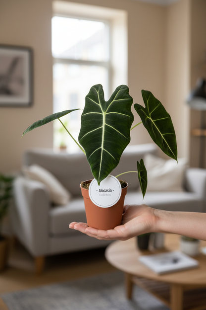 Alocasia Frydek – Lady Holding