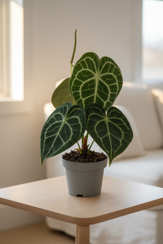 Anthurium Clarinervium - Cozy Living Room Tabletop 35cm