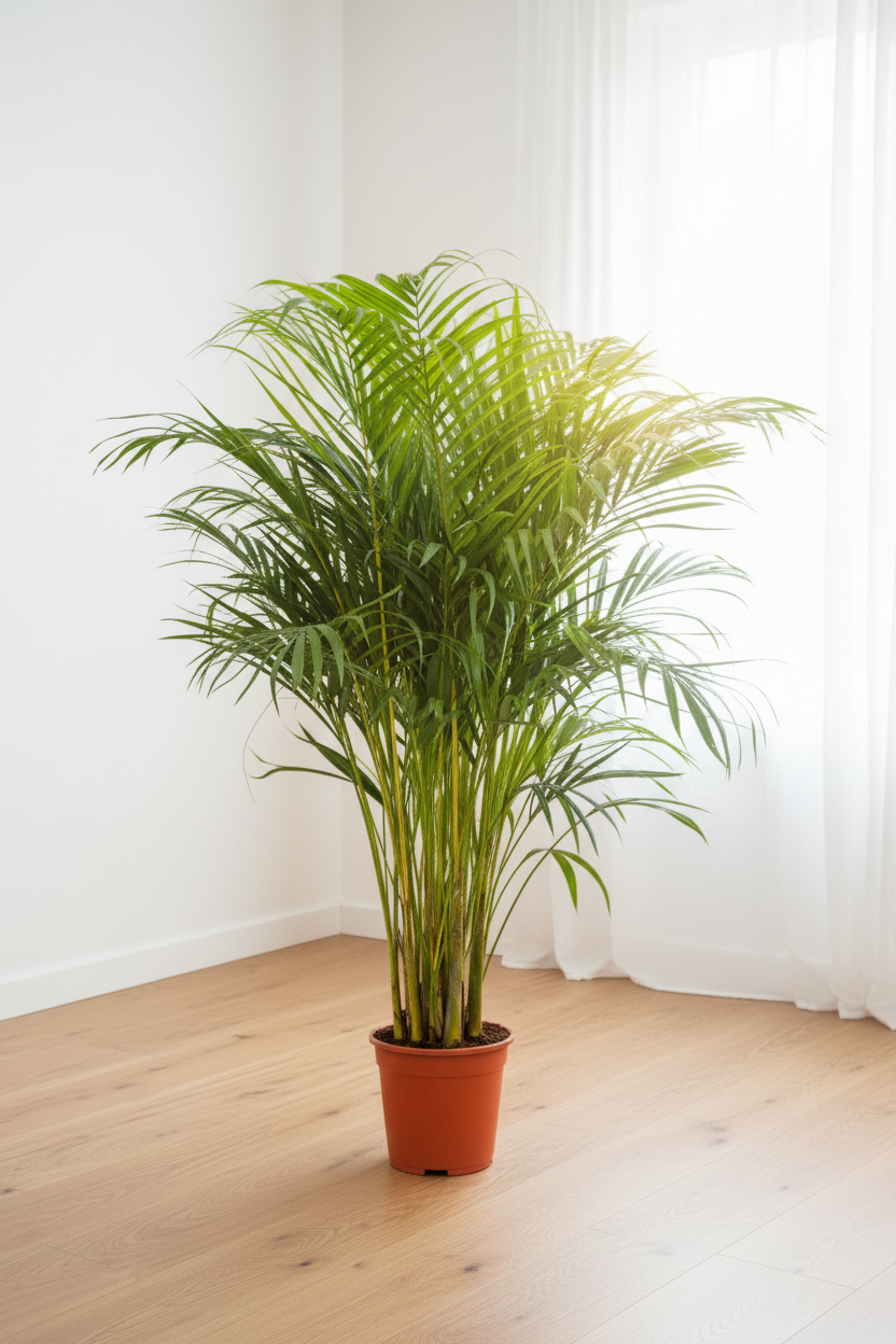 Areca Palm — Reference Plant in Cozy Daylight Background