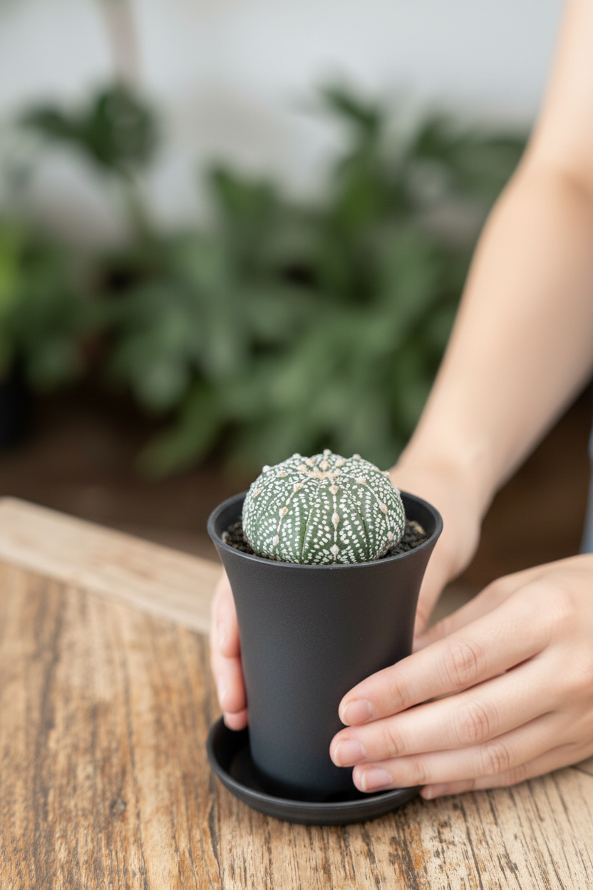 Astrophytum Asterias – Lifestyle Photo