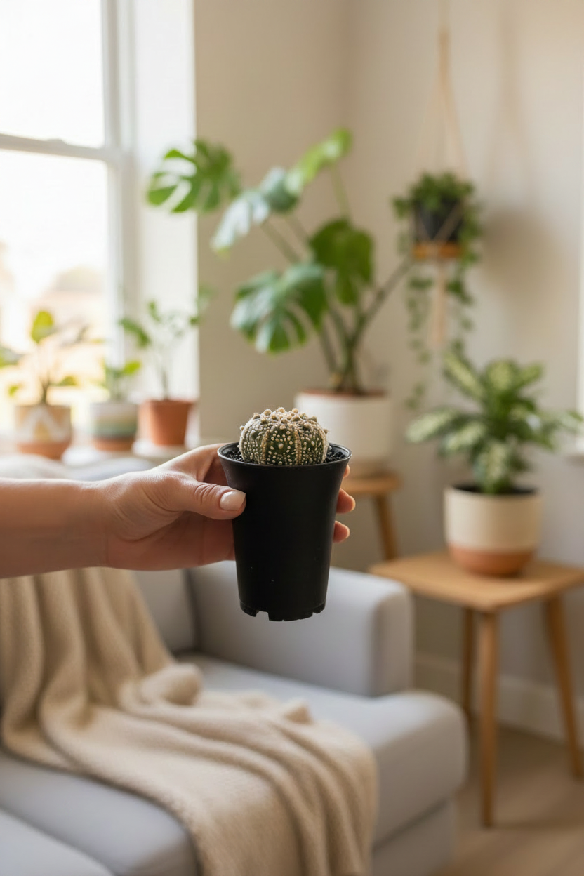 Astrophytum Asterias Super Kabuto – Close Up