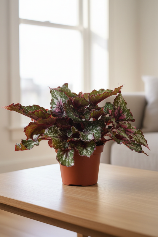 Begonia Beleaf Alaska Creek - Cozy Living Room Tabletop 22cm