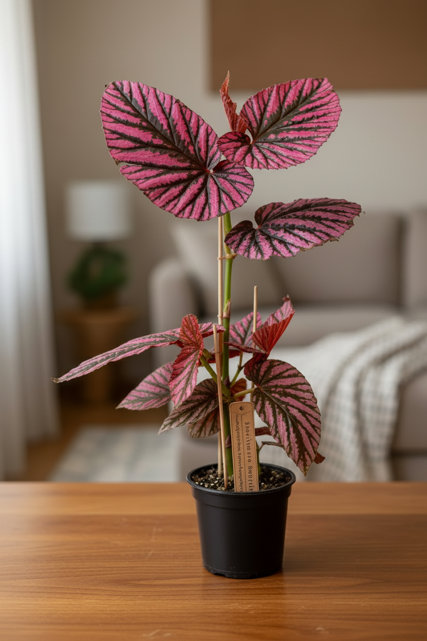 Begonia Brevirimosa – Natural Shine Leaves