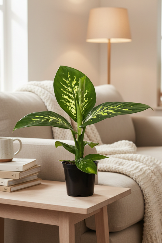 Dieffenbachia Tropic Snow - 4-5 Leaves, Portrait