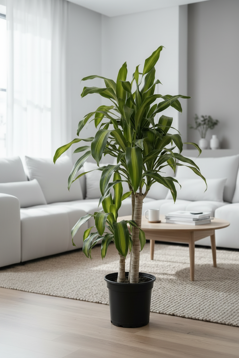 Dracaena Fragrans Massangeana – Crisp Daylight
