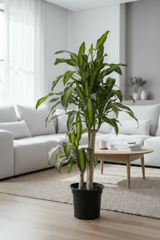 Dracaena – Real Plant in Daylight Living Room