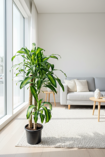 Dracaena – Real Plant in Daylight Living Room