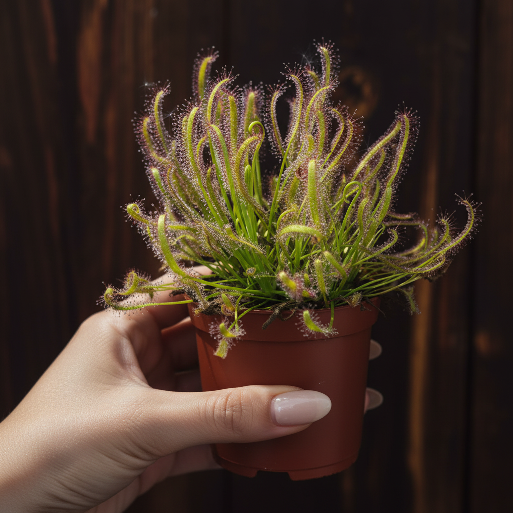 Drosera Capensis Alba Hand Hold