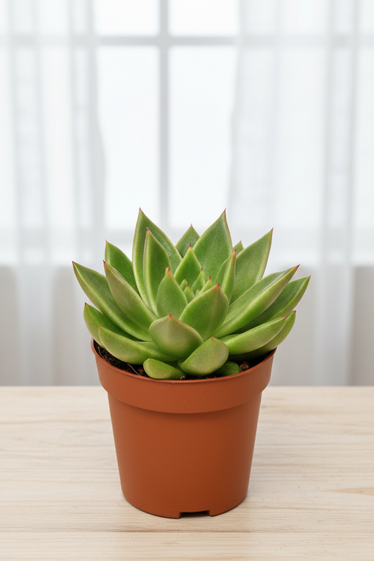 Echeveria Miranda - Centered Window Natural Daylight