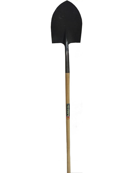 Black Shovel with handle - Elephant Brand - Heavy Duty - Garden Tool