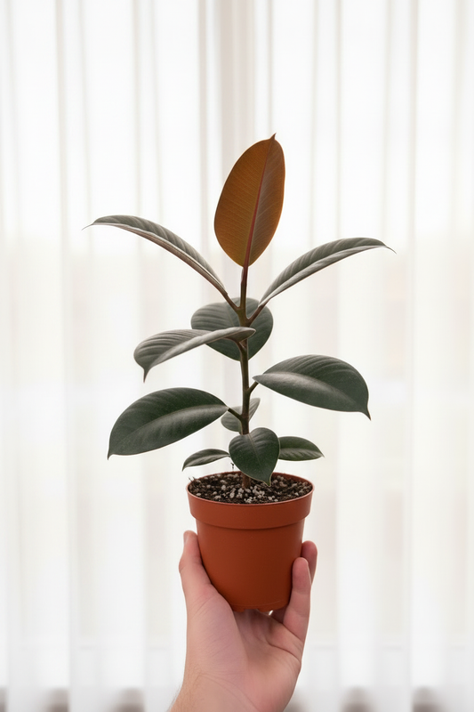 Ficus Elastica Robusta Single Stem