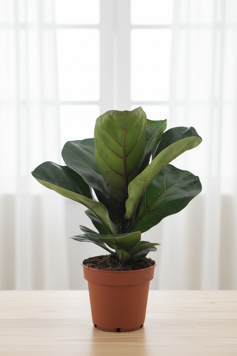Ficus Lyrata Bambino - Window Natural Daylight
