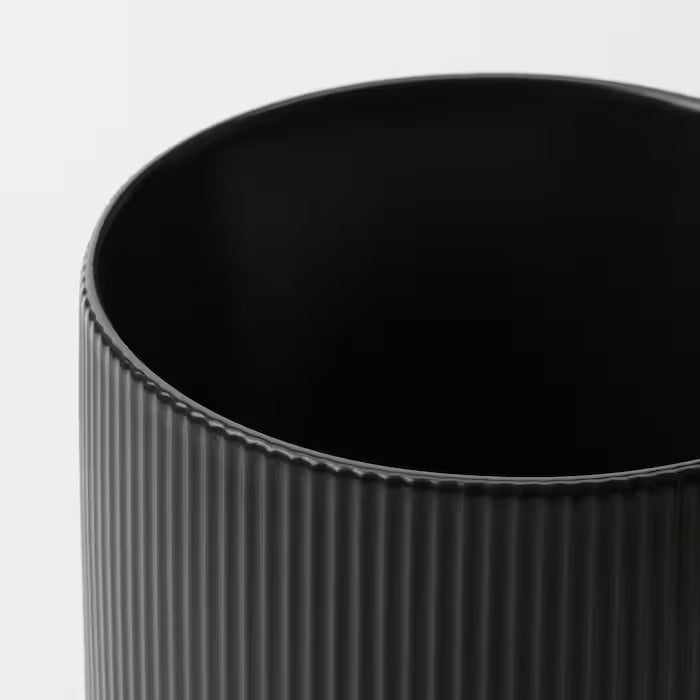 Black Ceramic Pot - Planter