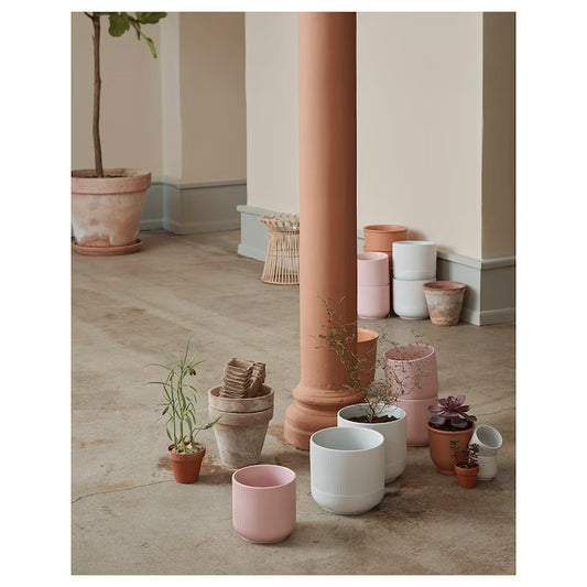 Baby Pink Ceramic Pot - Planter