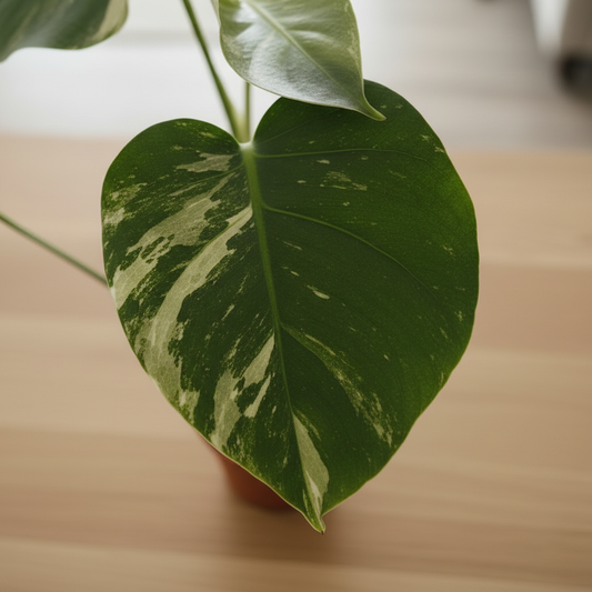Monstera Deliciosa Variegated – Bright Living Room