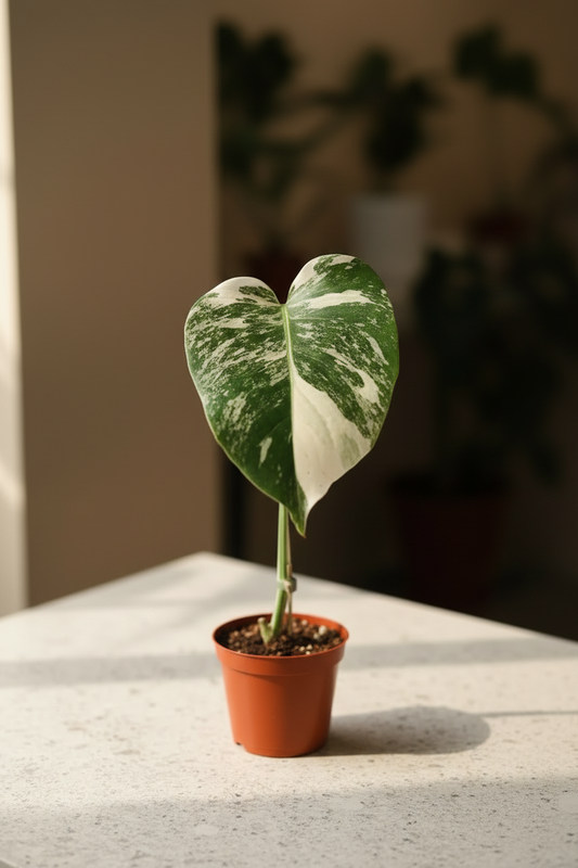 Monstera Albo – Facing Camera