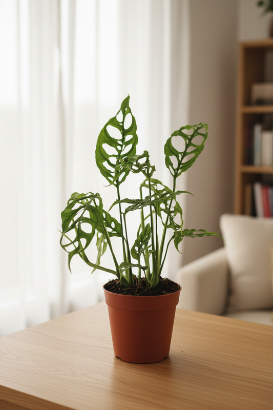 Monstera Obliqua Peru — Cozy Window Setup