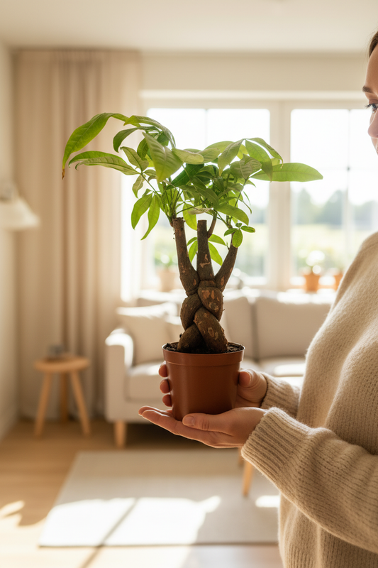 Spiral Trunk Plant - Lifestyle Photo