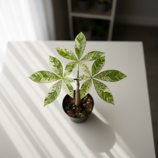 Pachira Aquatica Variegated - Sheer Left Daylight