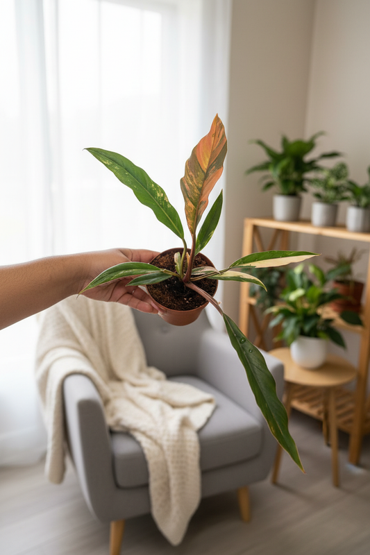 Philodendron Caramel Marble – Fair Lady's Hand