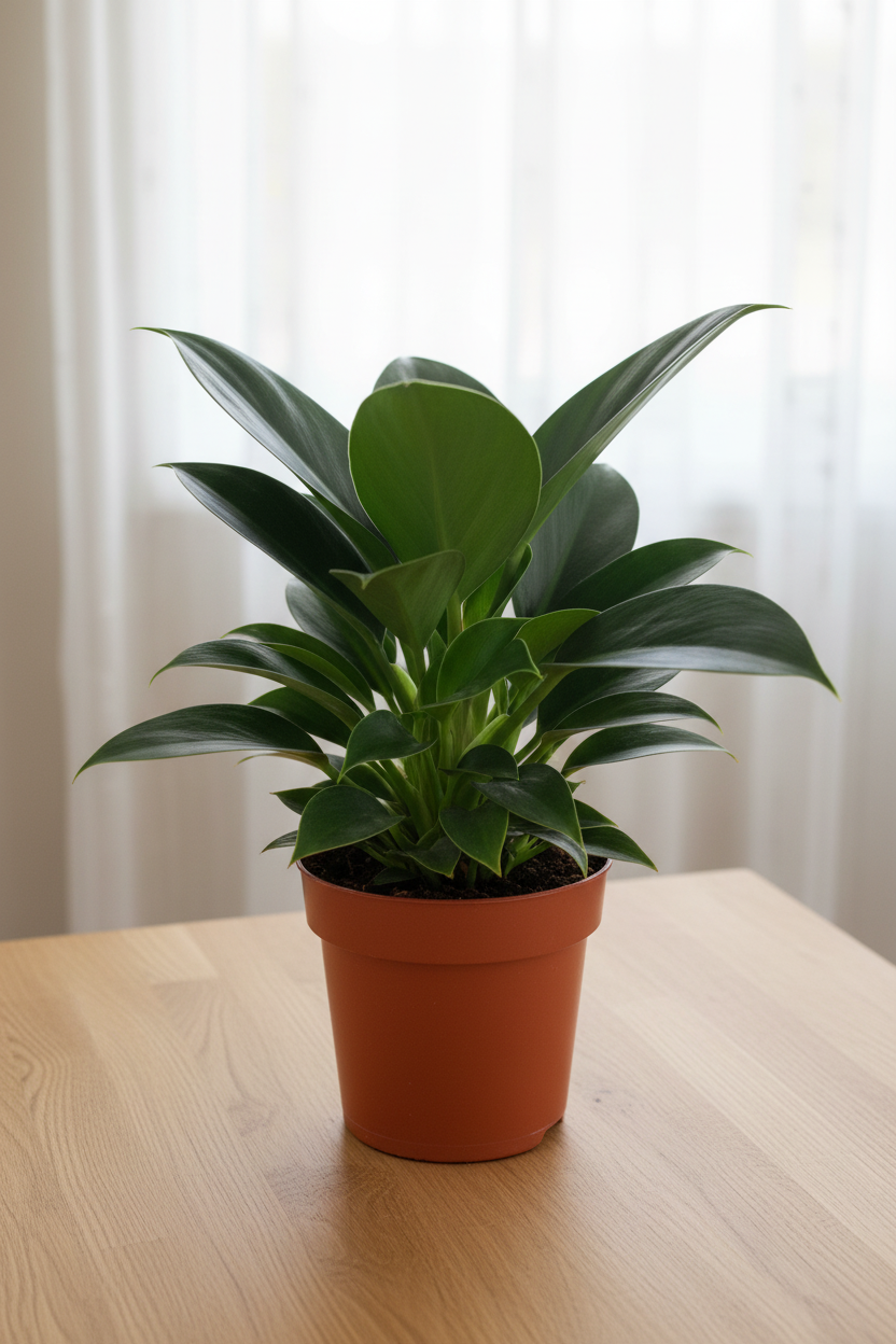Philodendron Green Princess — Exact Leaf Match Cozy Window