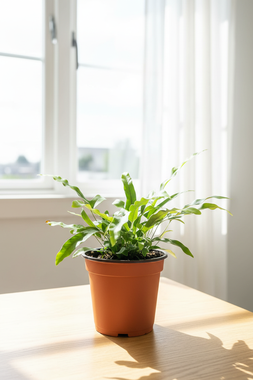 Phlebodium Aureum — Bright Natural Daylight Crisp