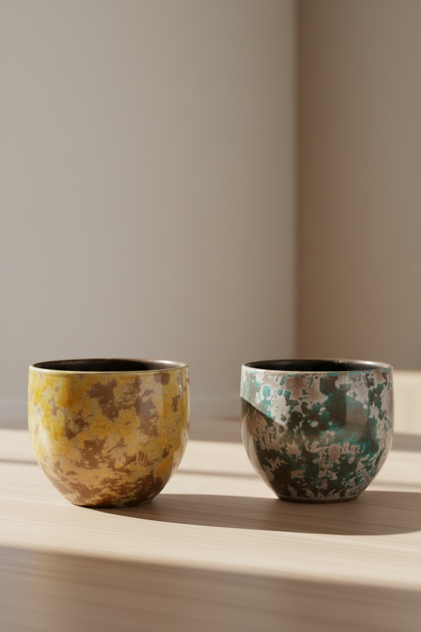 Mottled Glazed Ce...