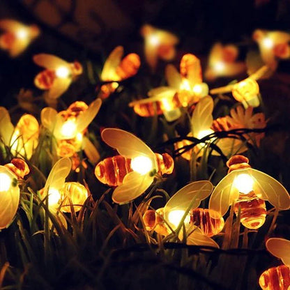 SolarBee Firefly Solar Light – 20 LED Strings | إضاءة سولار بي فايرفلاي الشمسية – 20 خيط LED