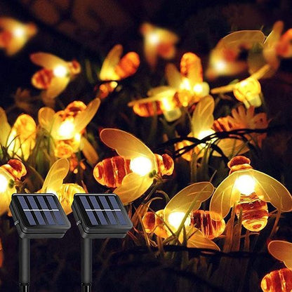 SolarBee Firefly Solar Light – 20 LED Strings | إضاءة سولار بي فايرفلاي الشمسية – 20 خيط LED