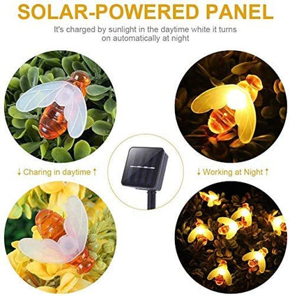 SolarBee Firefly Solar Light – 20 LED Strings | إضاءة سولار بي فايرفلاي الشمسية – 20 خيط LED