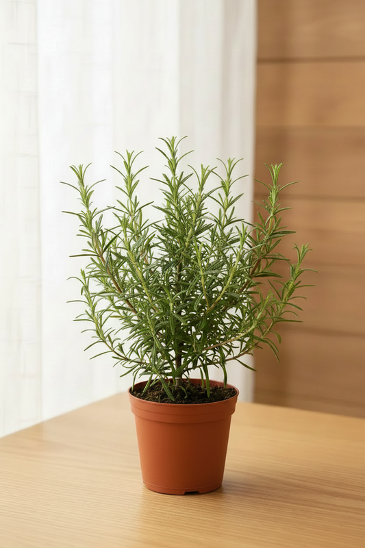Rosemary - Terracotta Plastic Pot