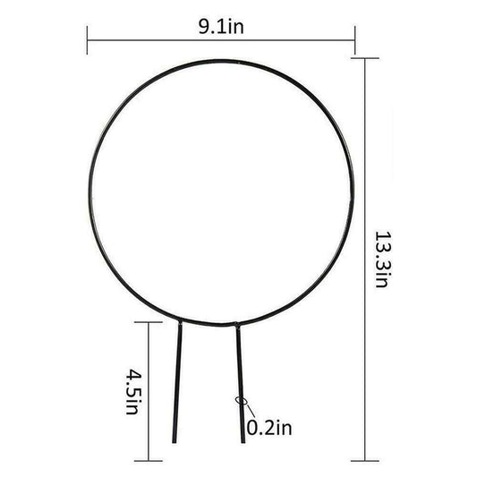 Climbing Plant Support - Iron Stand - Round Shape