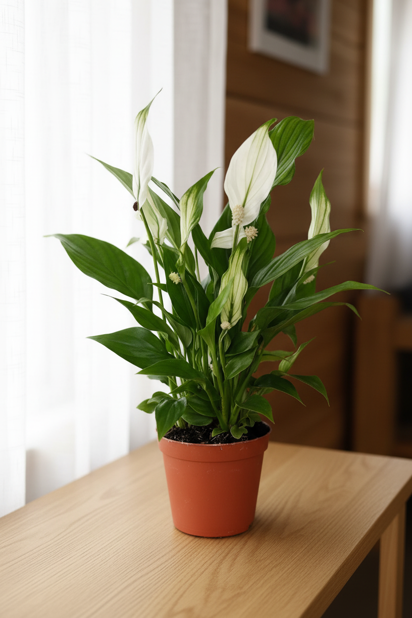 Spathiphyllum Chopin — Side View