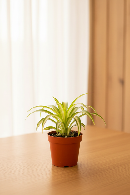Spider Plant — Cozy Daylight Table