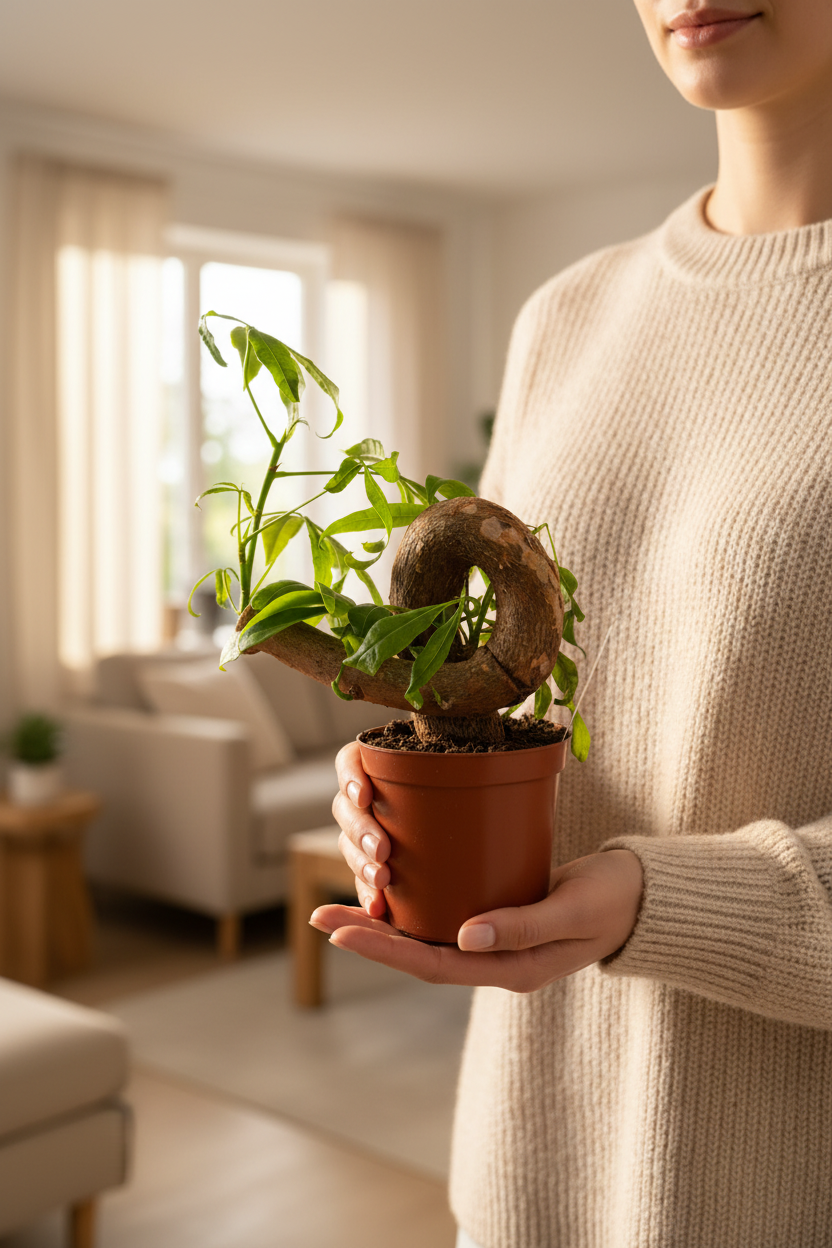 Spiral Trunk Plant - Lifestyle Photo