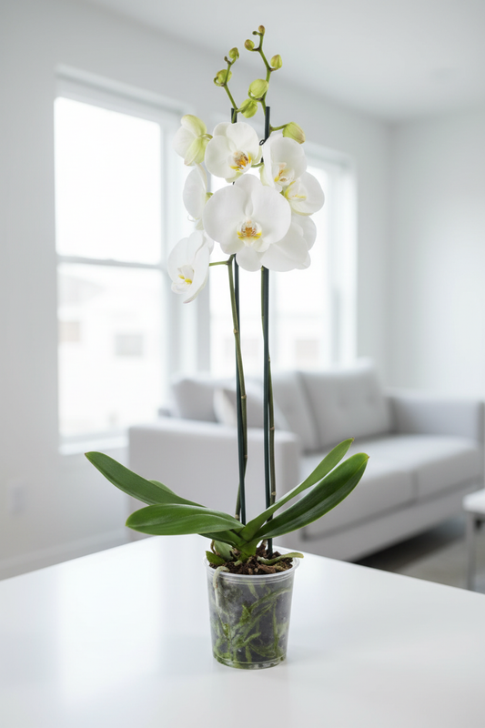 White Orchid Full Front