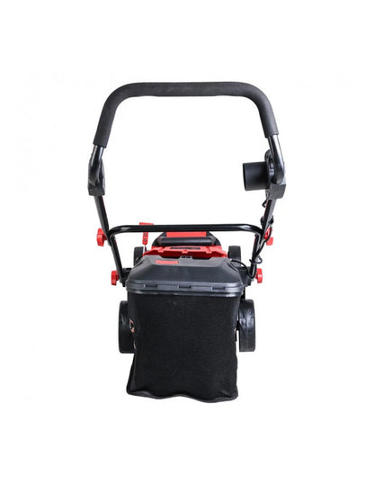 Purchase the 1600W XYM-E3005 electric lawn mower in red and black, now available in Kuwait at plantnpot.com Order online from our shop for your gardening needs.